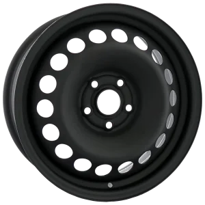 Envy Wheels – NX6 STEEL WHEEL – Black – 16″x6.5″ 39mm – All weather Wheels – NX63657